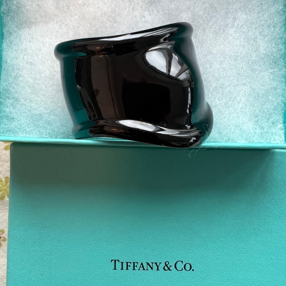 Pre-owned Tiffany & Co. Elsa Peretti Bone Cuff